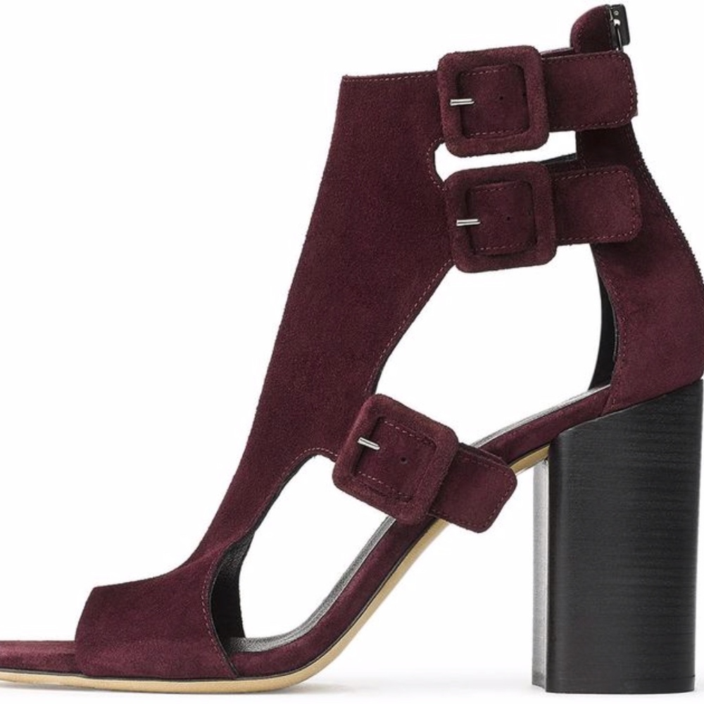 rag & bone size 36.5 Genoa suede shoe